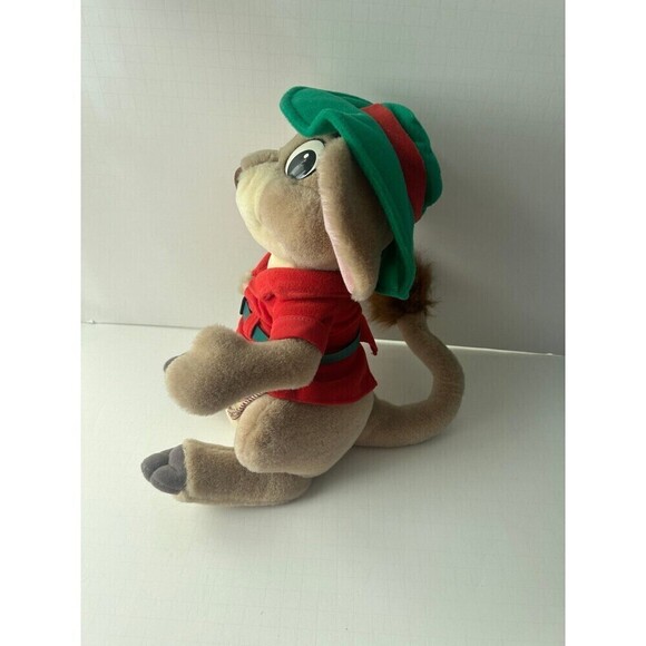 VTG Disney Rescuers Down Under Jake Kangaroo Plush 13  Vintage Disney Rescuers Down Under JAKE KANGAROO MOUSE Plush Stuffed Animal toy